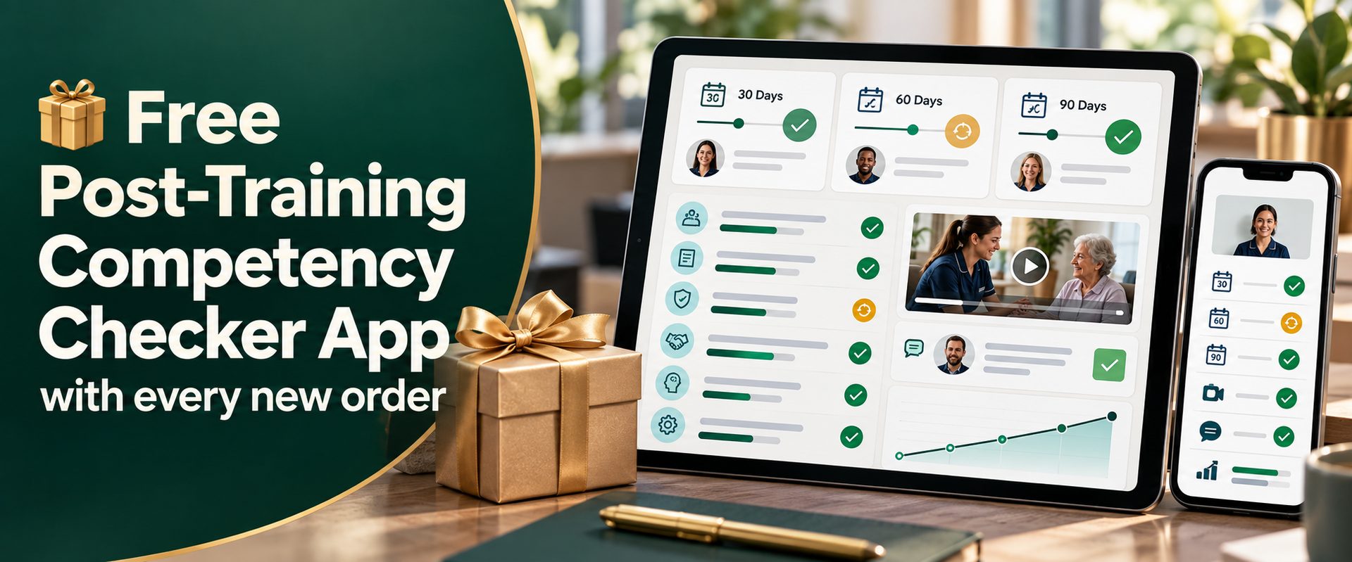 Free Post-Training Competency Checker — quick post-training checks for care providers.