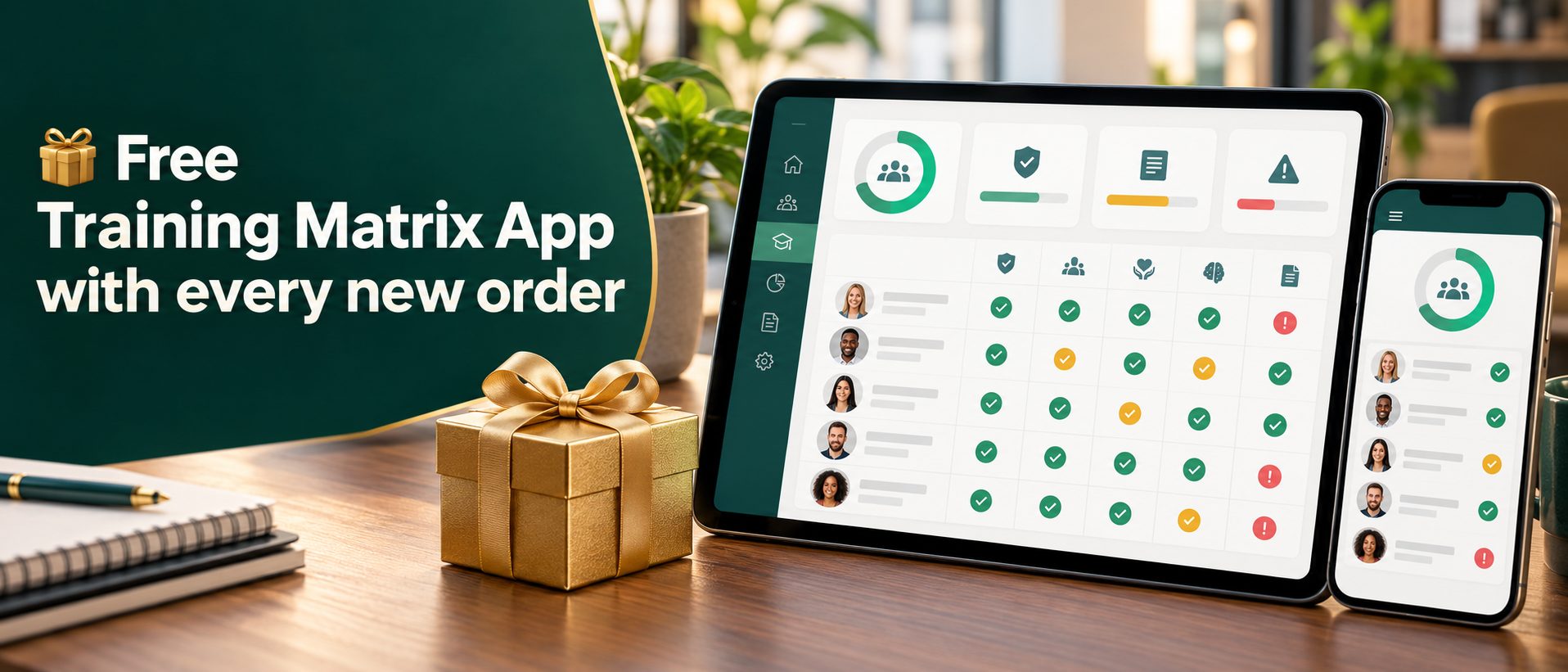 Free Training Matrix App — track your team's training in one place.